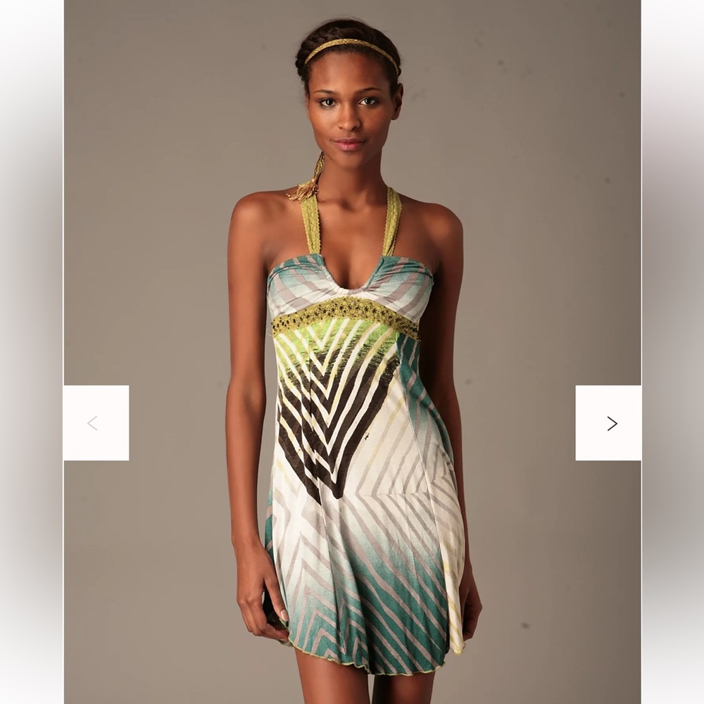 NWOT Medium All Directions Halter Neck Dress - FREE PEOPLE